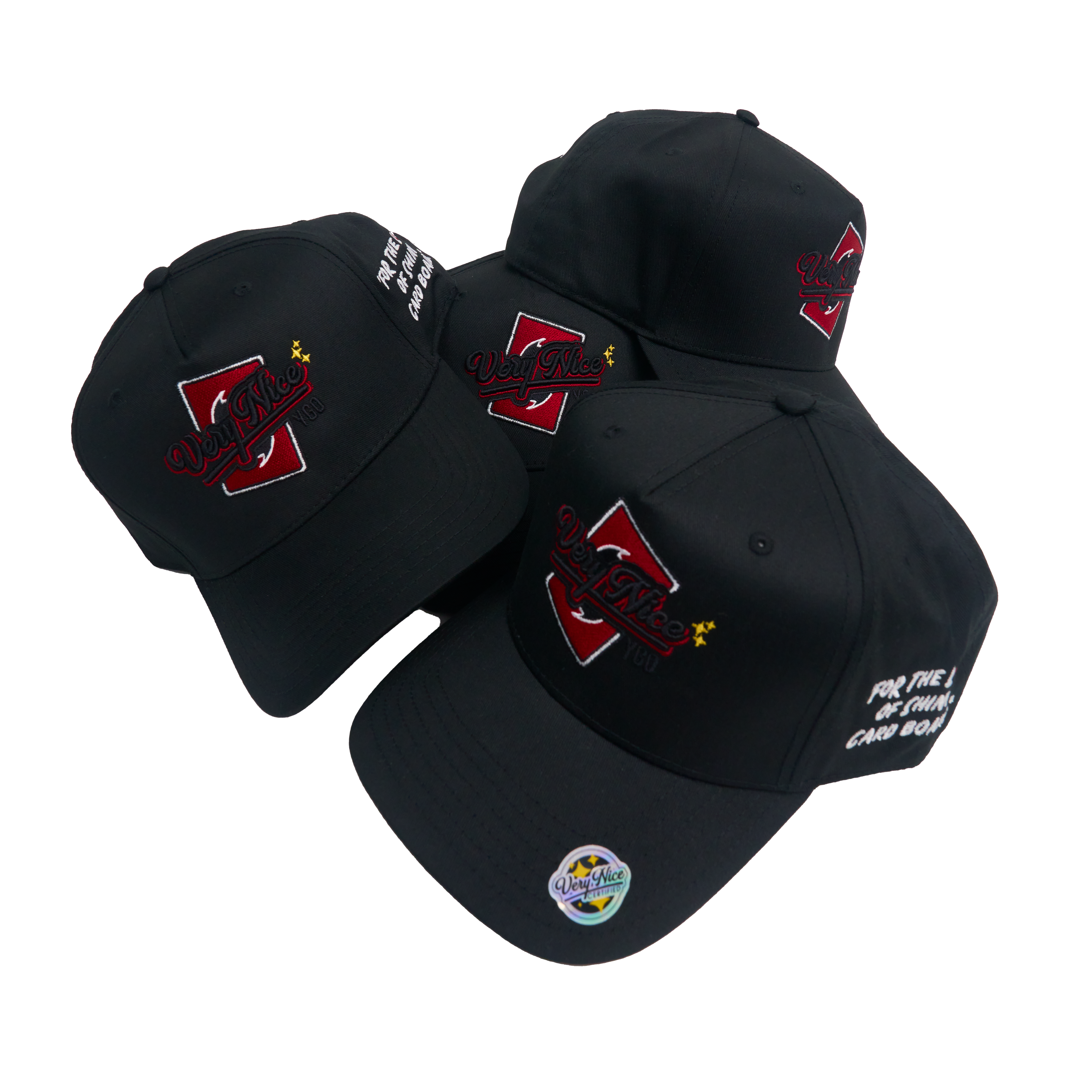"VERYNICE YGO HAT" BLACK