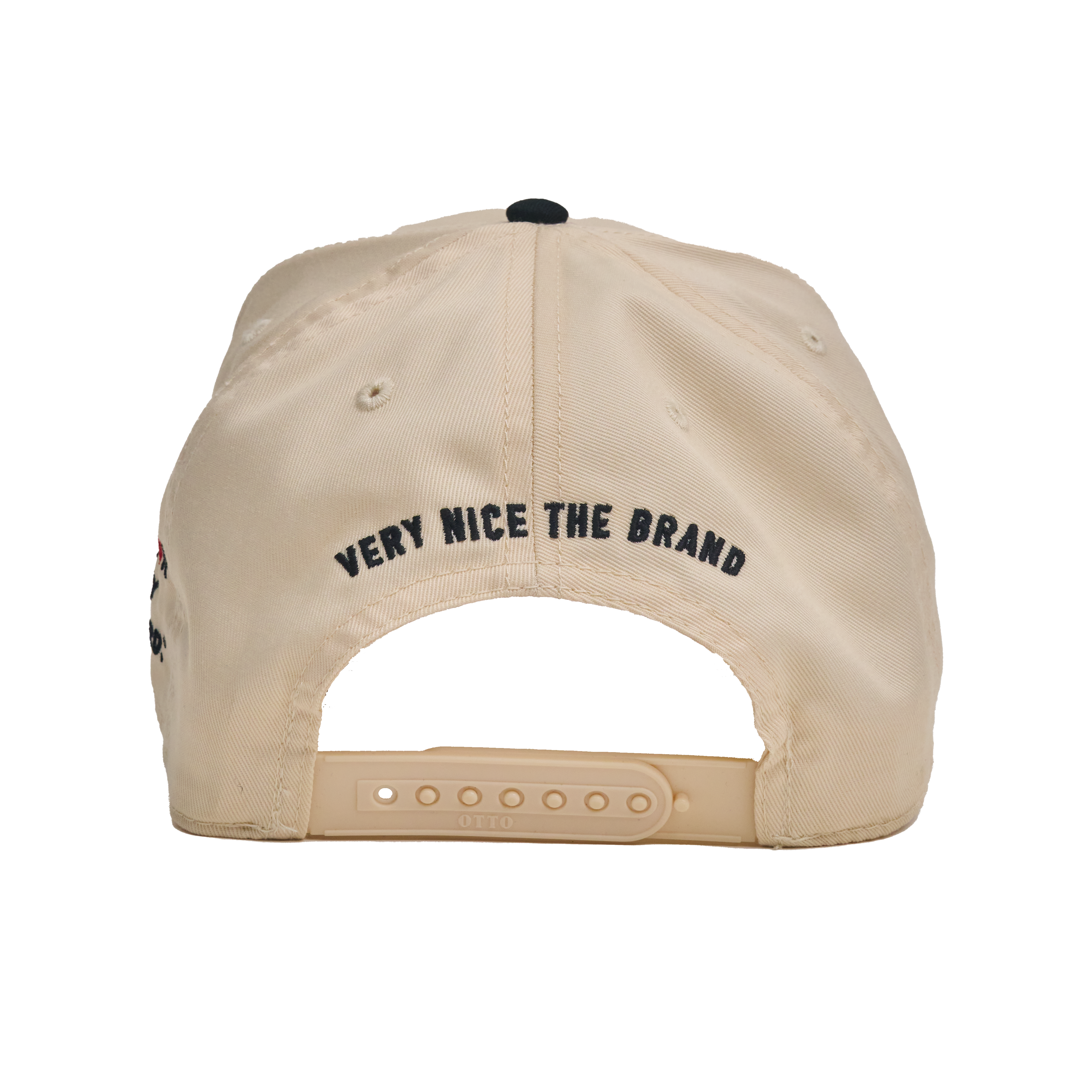 "VERYNICE YGO HAT" CREAM & BLACK