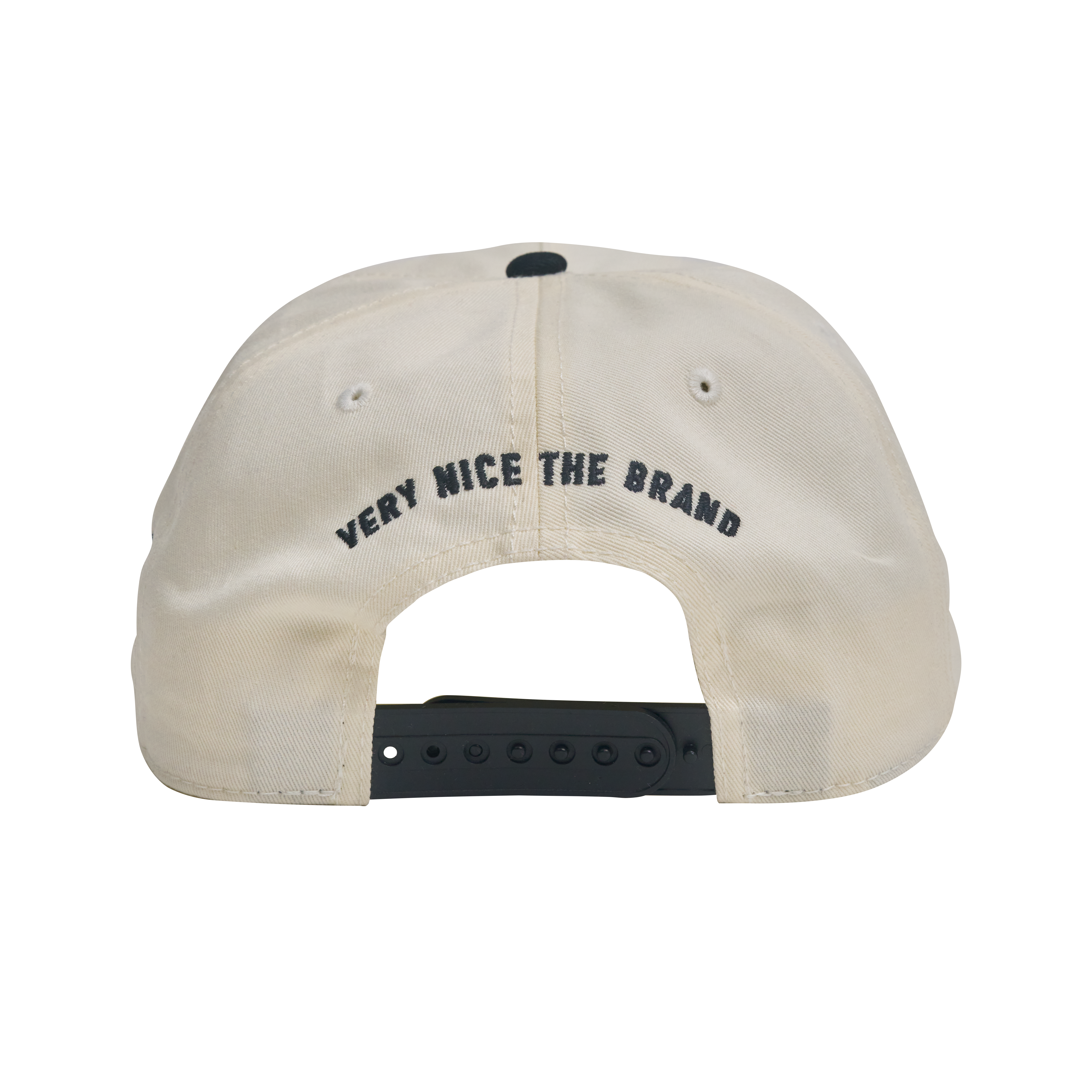 "VERYNICE YGO HAT" CREAM & BLACK (VINTAGE STYLE)