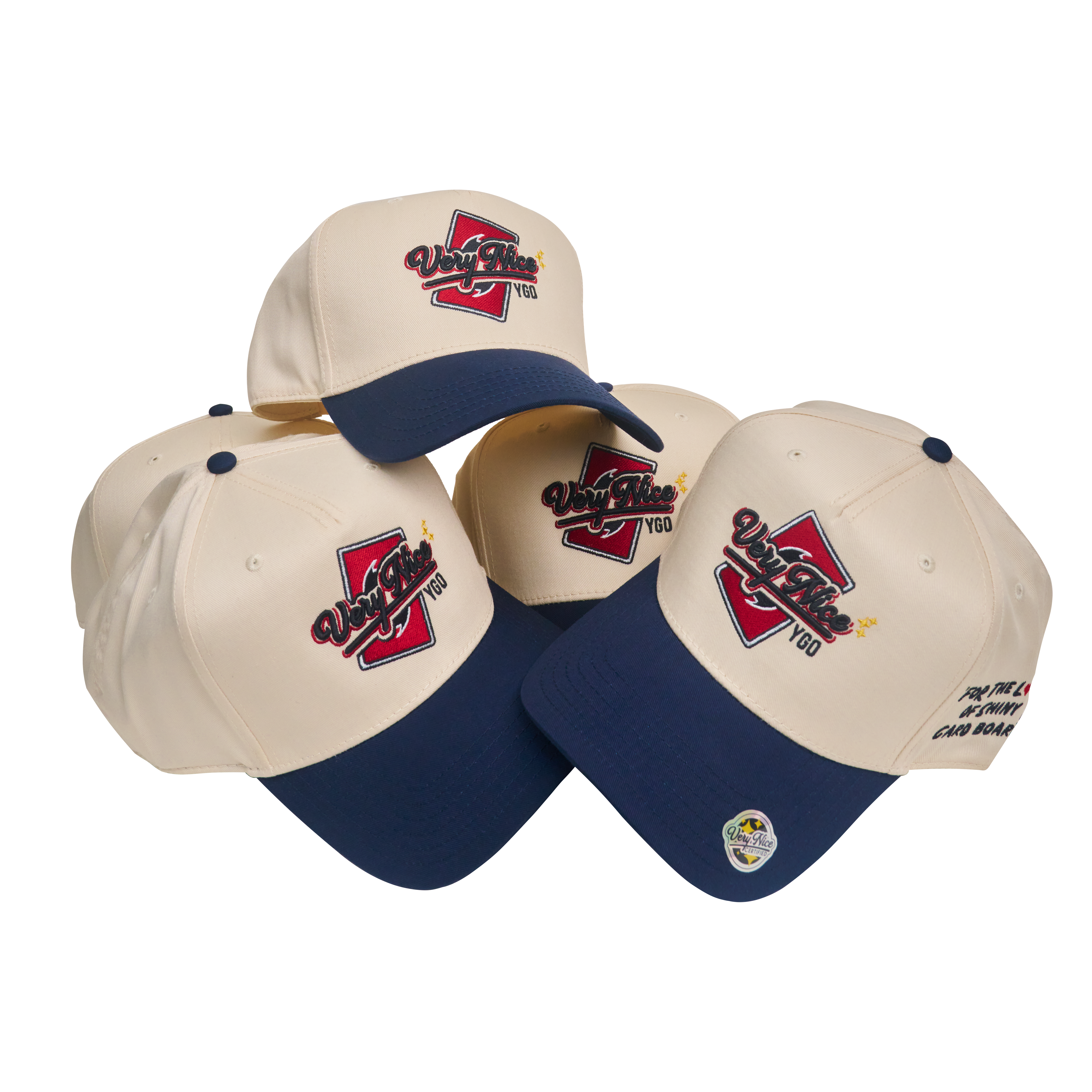 "VERYNICE YGO HAT" CREAM & NAVY