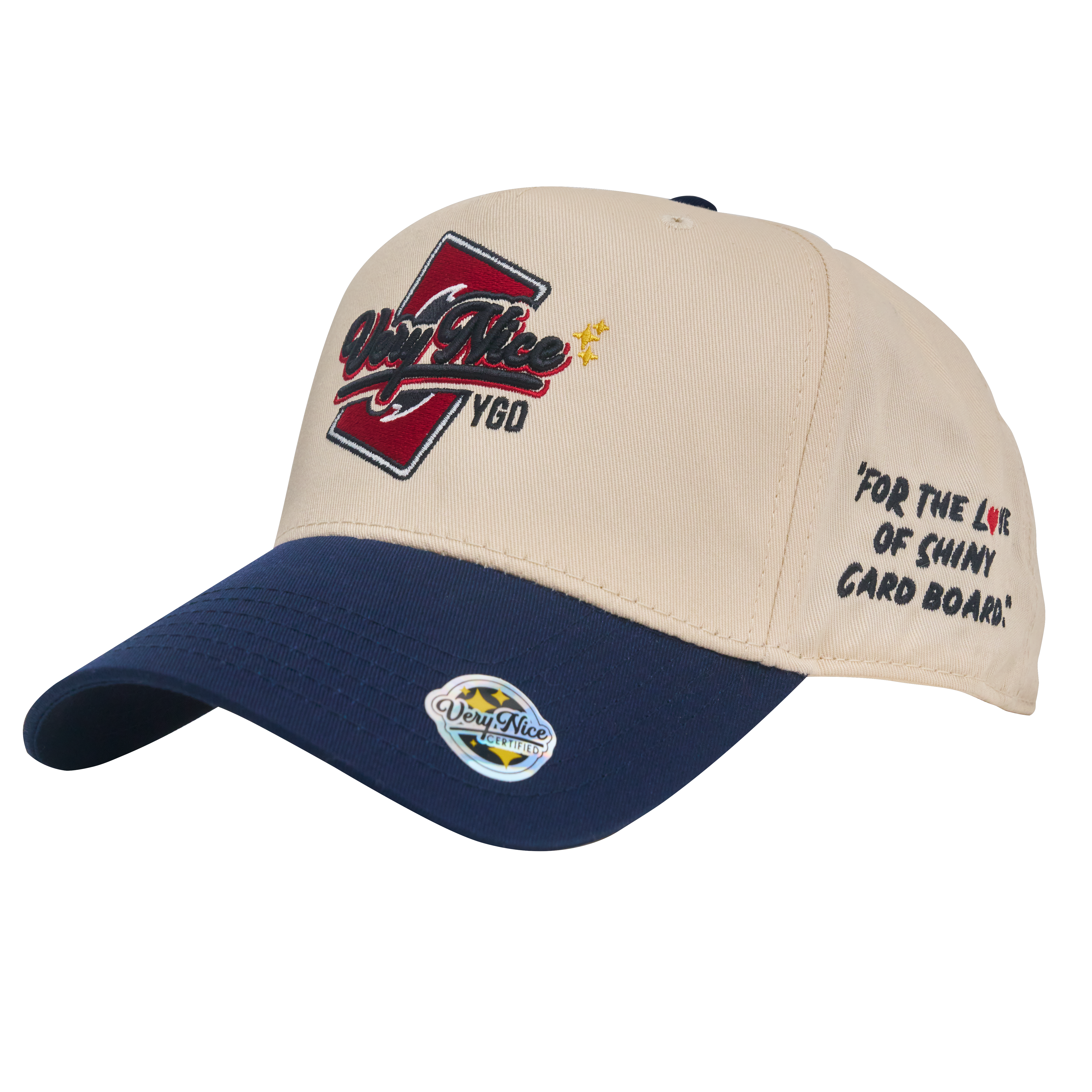 "VERYNICE YGO HAT" CREAM & NAVY