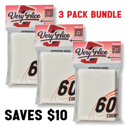 "A VERY NICE BUNDLE" 3 PACKS OF WHITE