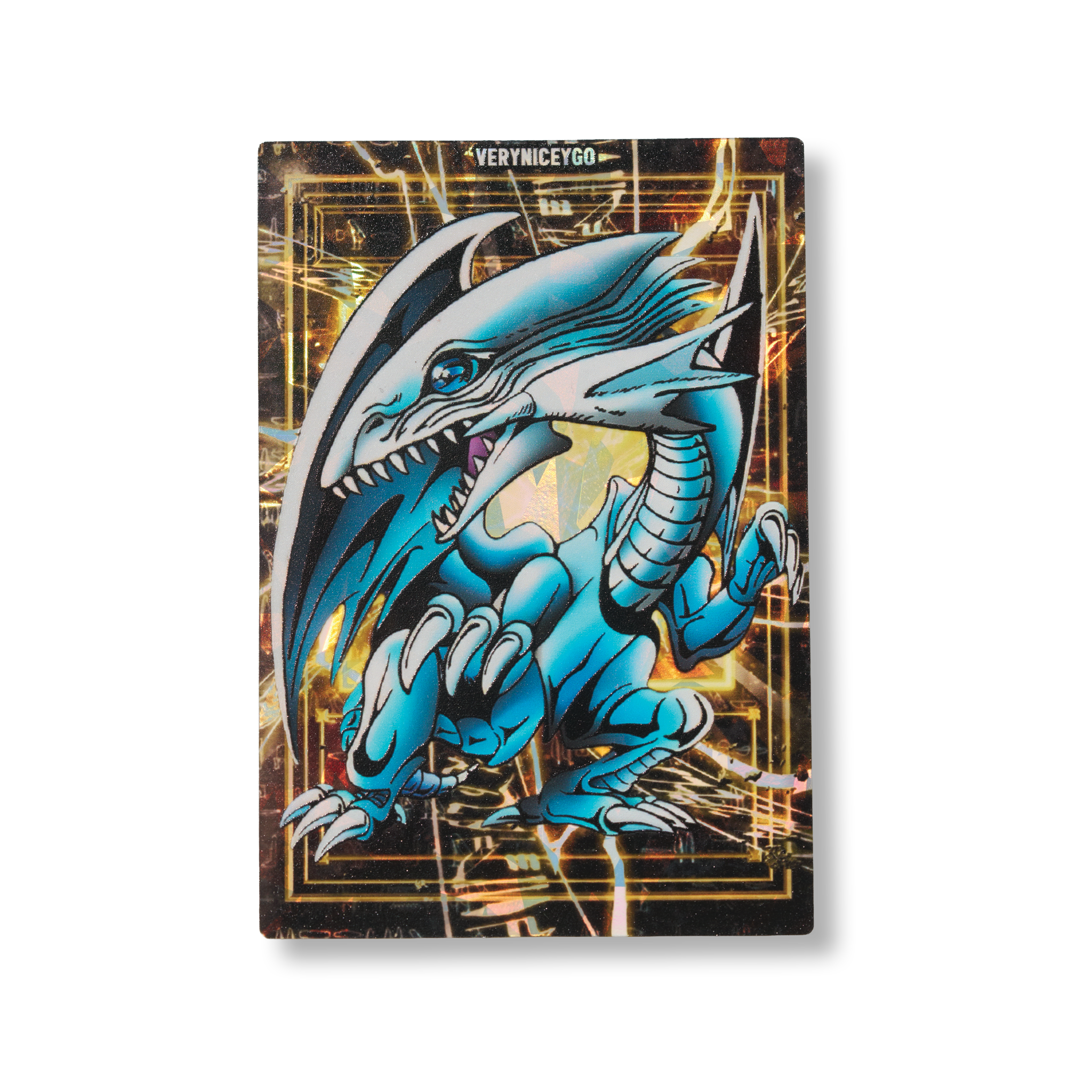 "BLUE EYES LEGEND" SHATTER FOIL FIELD CENTER