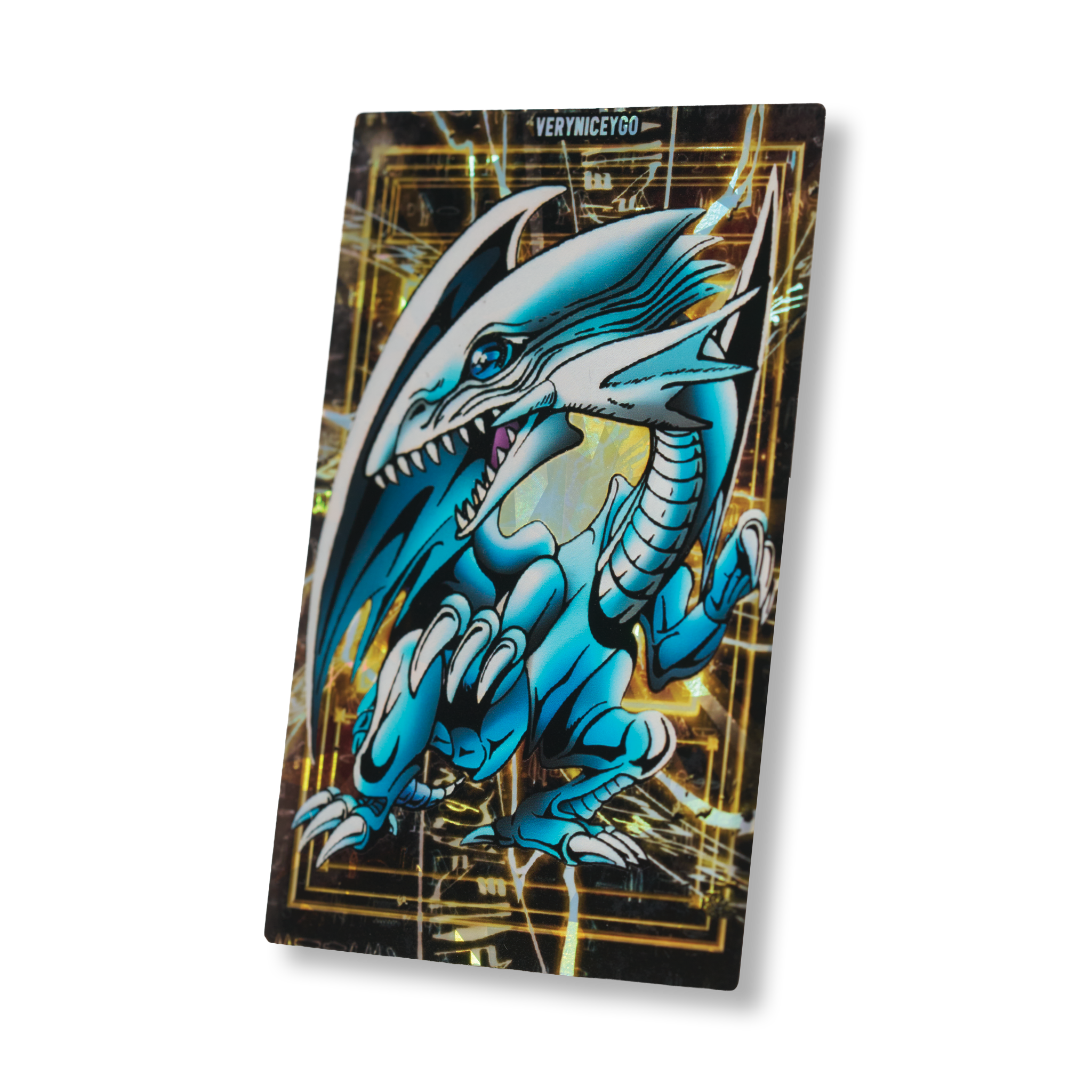 "BLUE EYES LEGEND" SHATTER FOIL FIELD CENTER