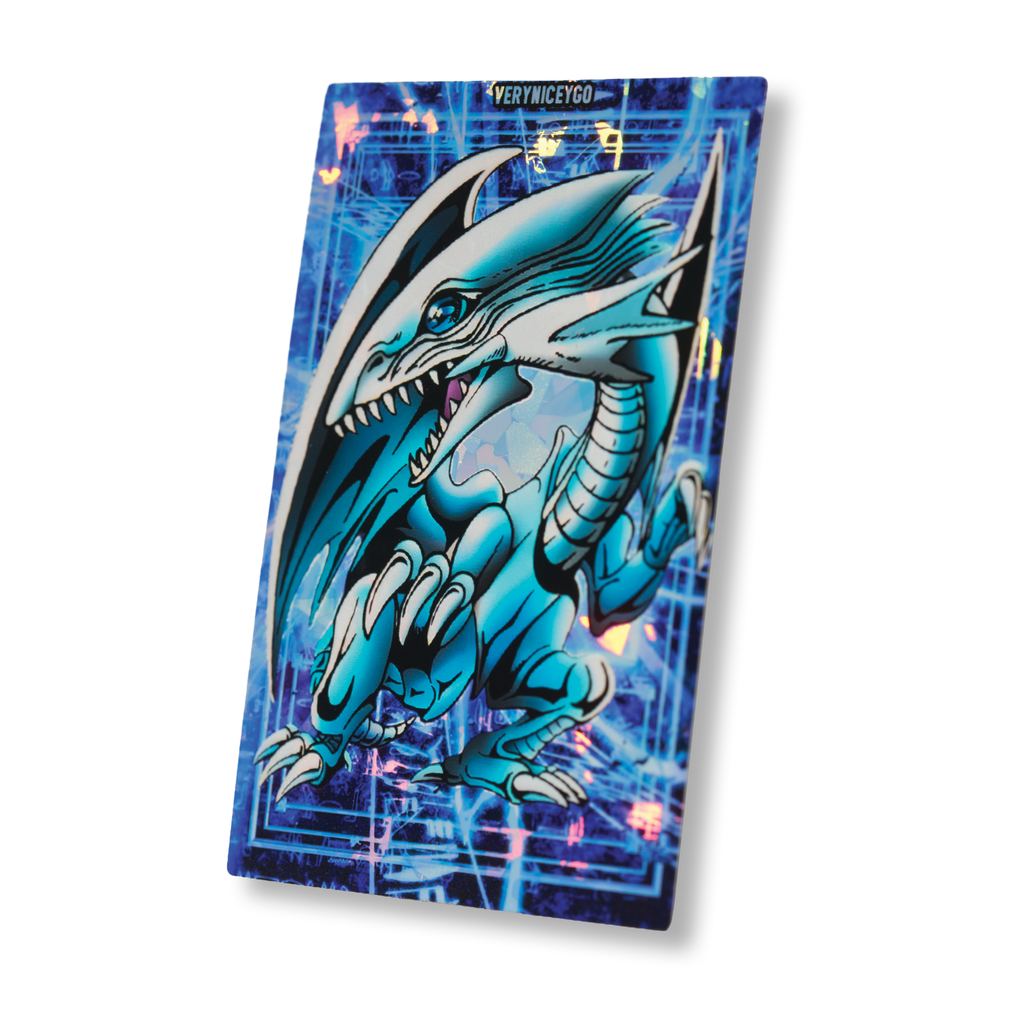 "BLUE EYES LEGEND" SHATTER FOIL FIELD CENTER