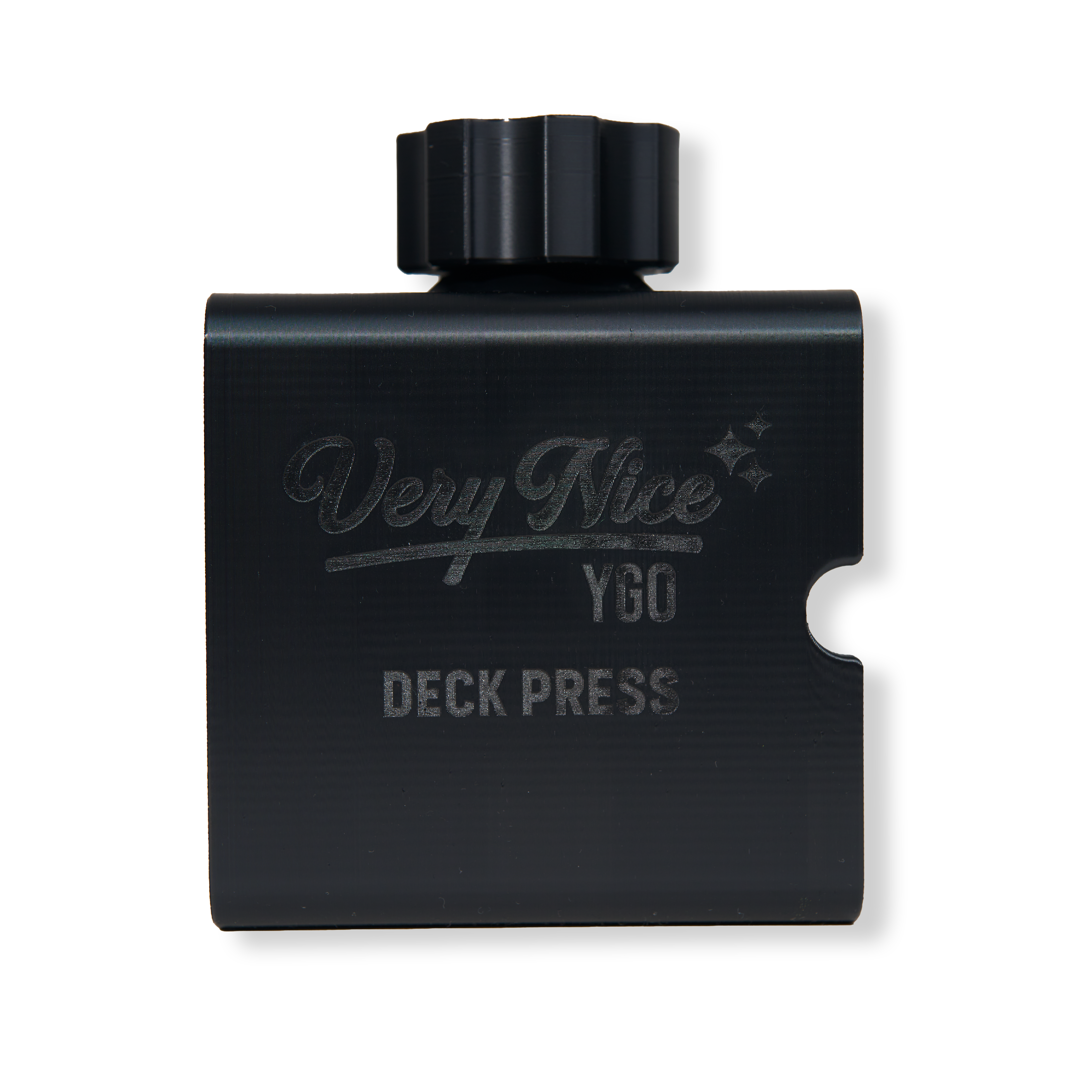 "VN YGO DECK PRESS" STEALTH BLACK