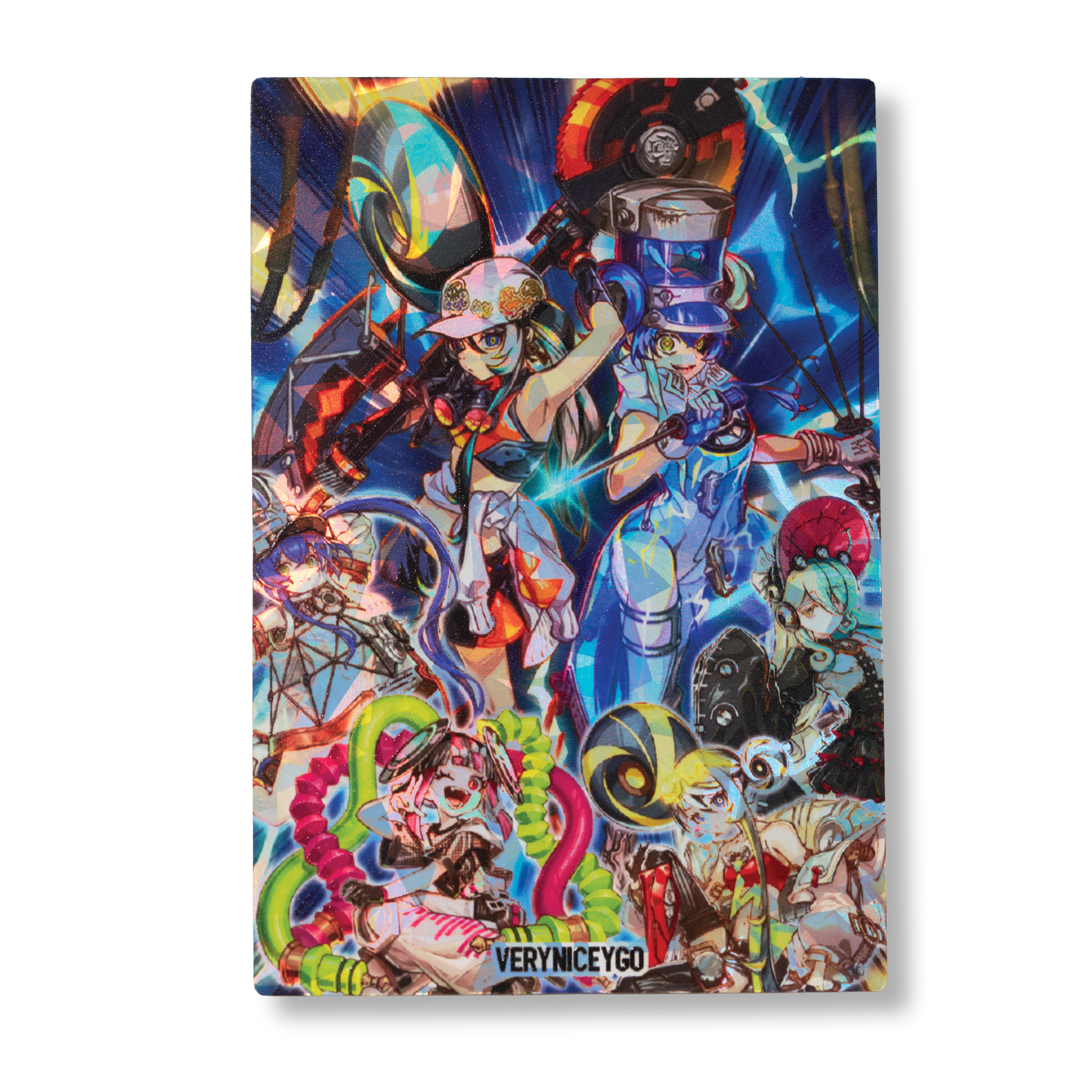 "KEWL TUNE BACK TO BACK" SHATTER FOIL FIELD CENTER