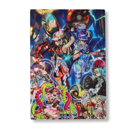 "KEWL TUNE BACK TO BACK" SHATTER FOIL FIELD CENTER