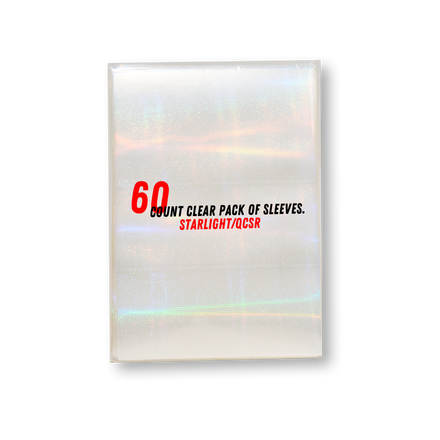 "60 COUNT STARLIGHT/QCSR INNER SLEEVES"