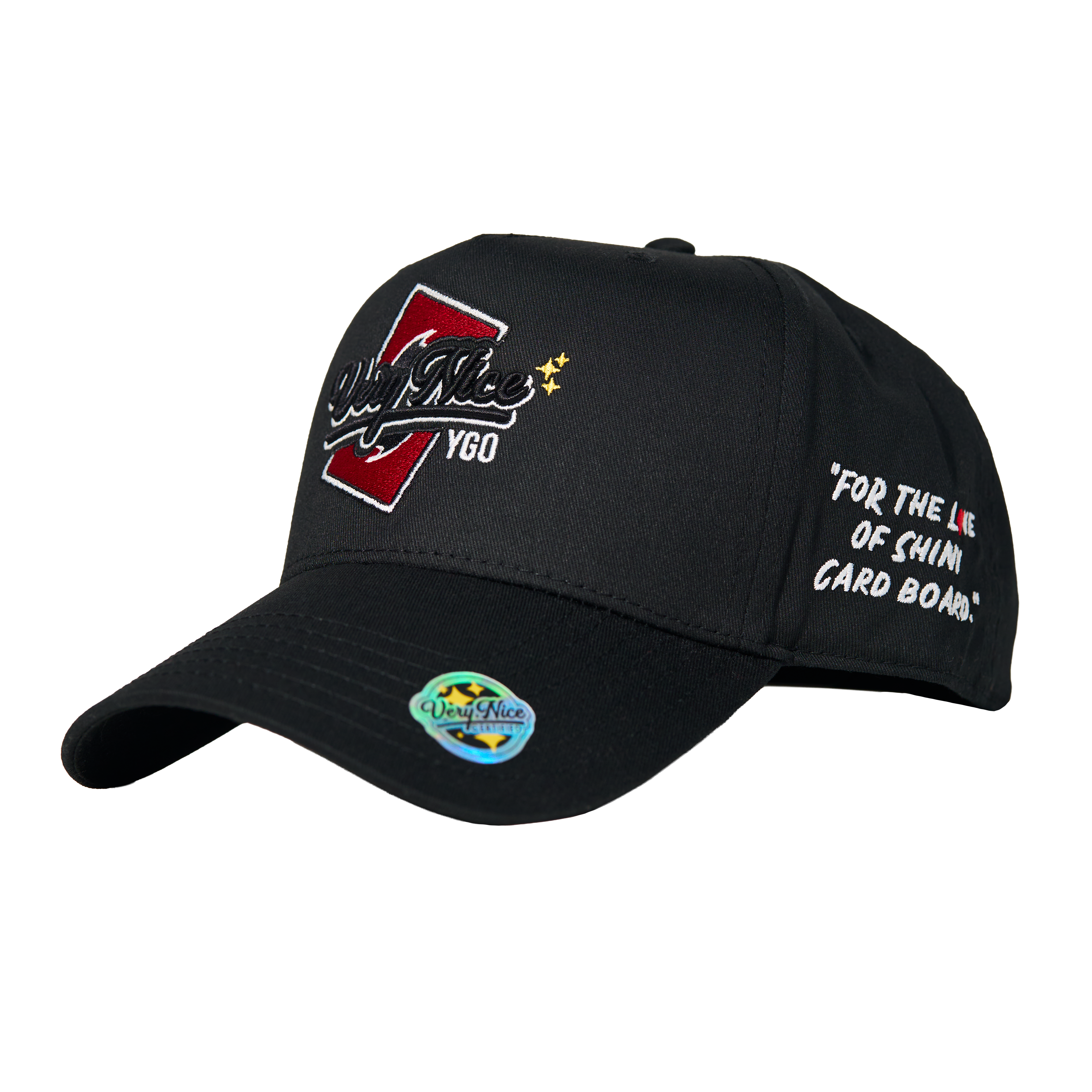 "VERYNICE YGO HAT" BLACK