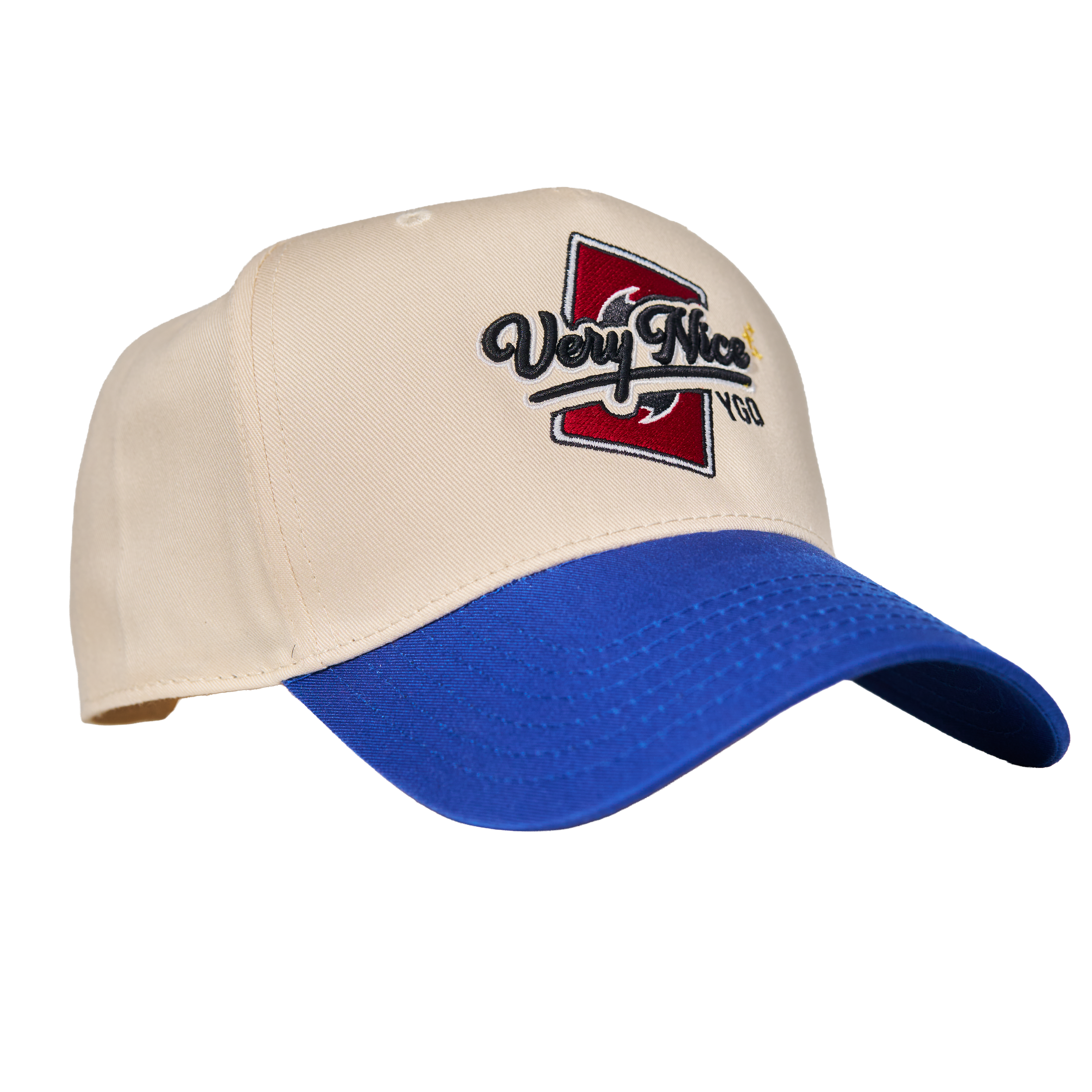 "VERYNICE YGO HAT" BLUE & CREAM