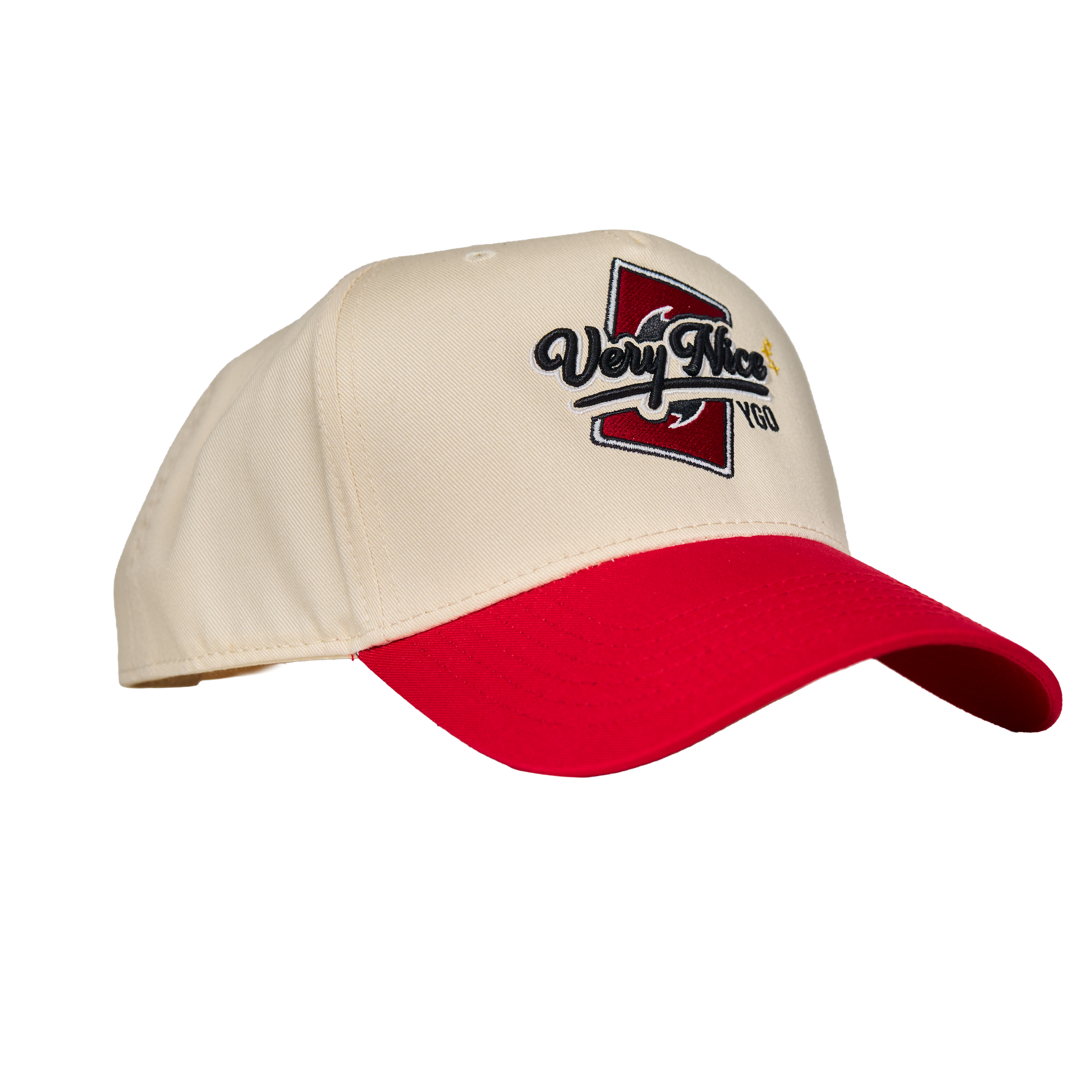 "VERYNICE YGO HAT" RED & CREAM