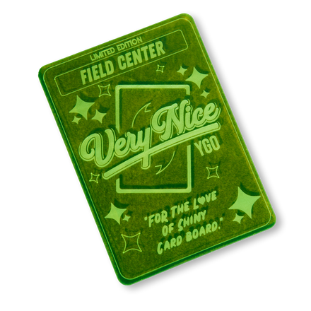 "NEON" ACRYLIC LASER ENGRAVED FIELD CENTER