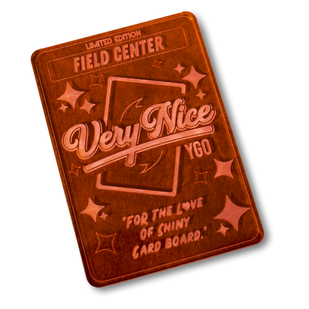 "ORANGE" ACRYLIC LASER ENGRAVED FIELD CENTER