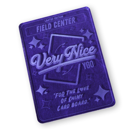 "PURPLE" ACRYLIC LASER ENGRAVED FIELD CENTER