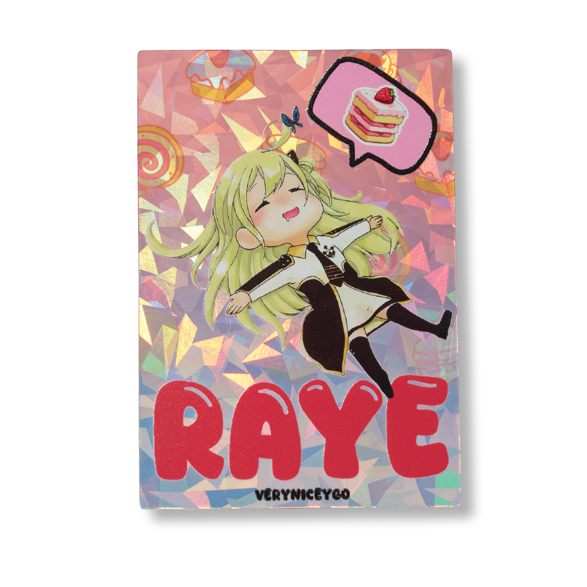 "SKY STRIKER RAYE" SHATTER FOIL FIELD CENTER