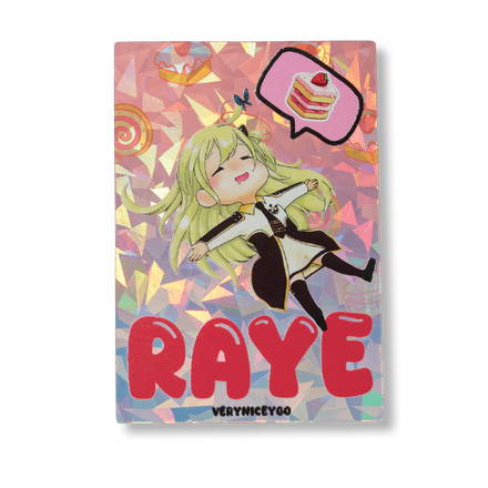 "SKY STRIKER RAYE" SHATTER FOIL FIELD CENTER