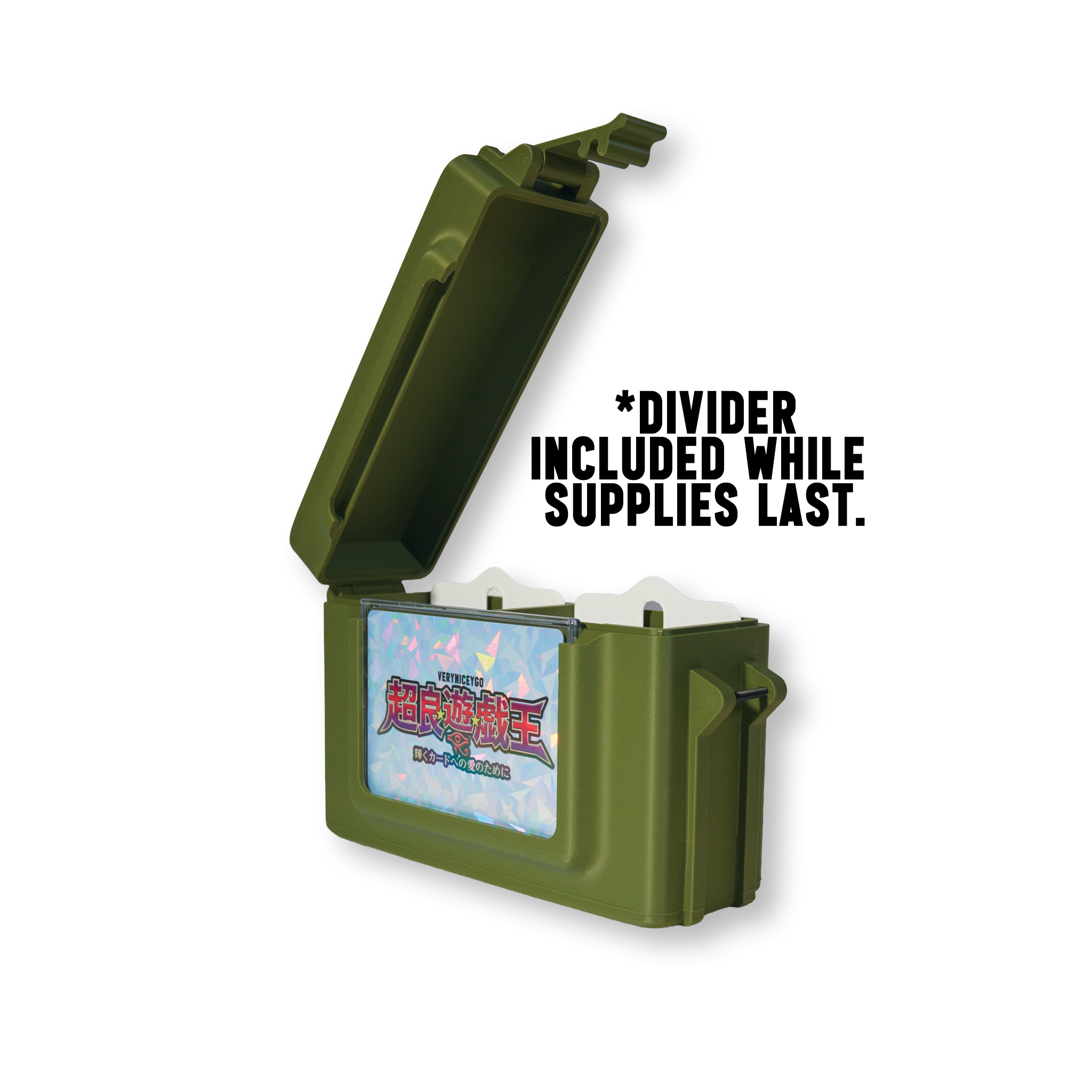 "THE VN CARD CASE" (ARMY GREEN)
