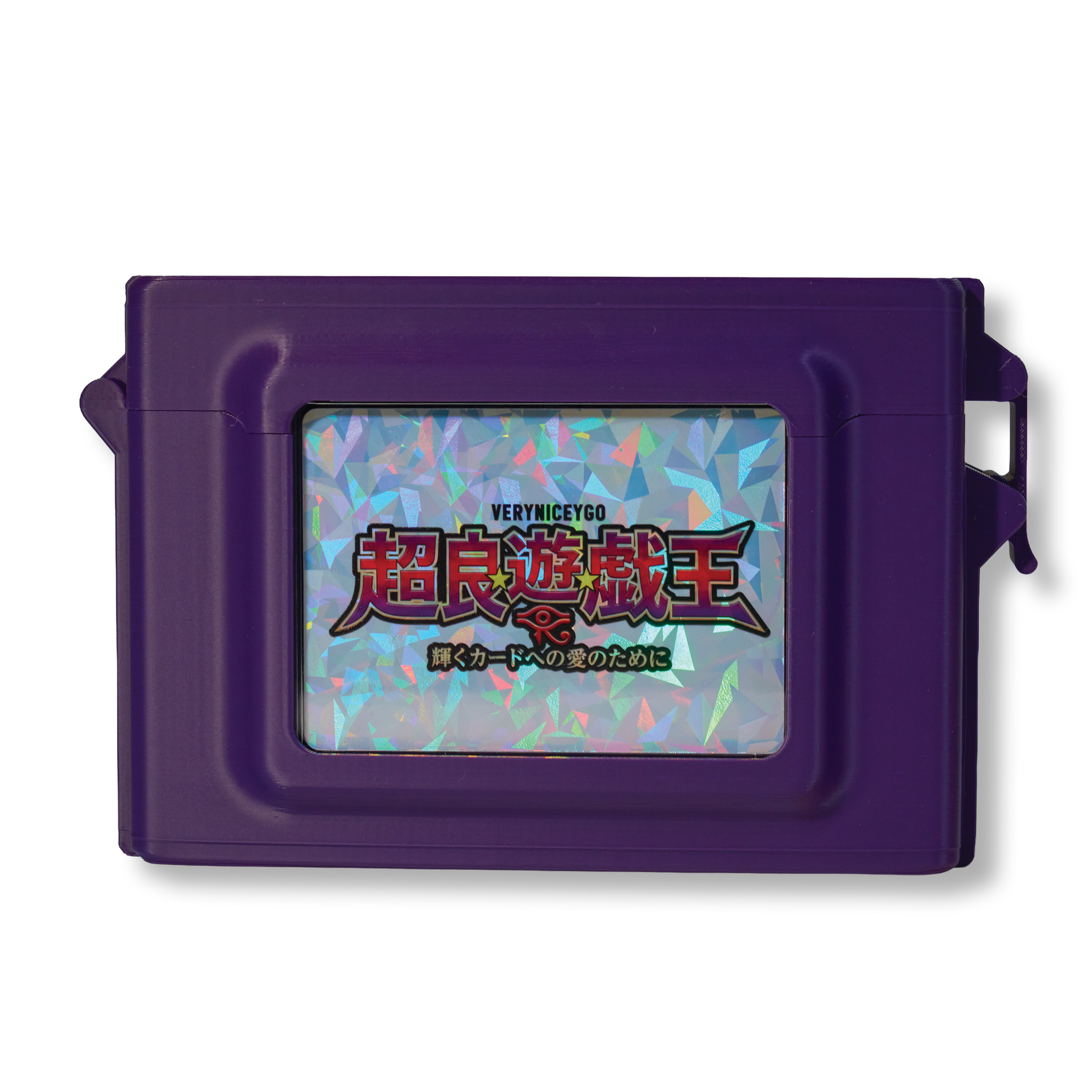 "THE VN CARD CASE" (PLUM)