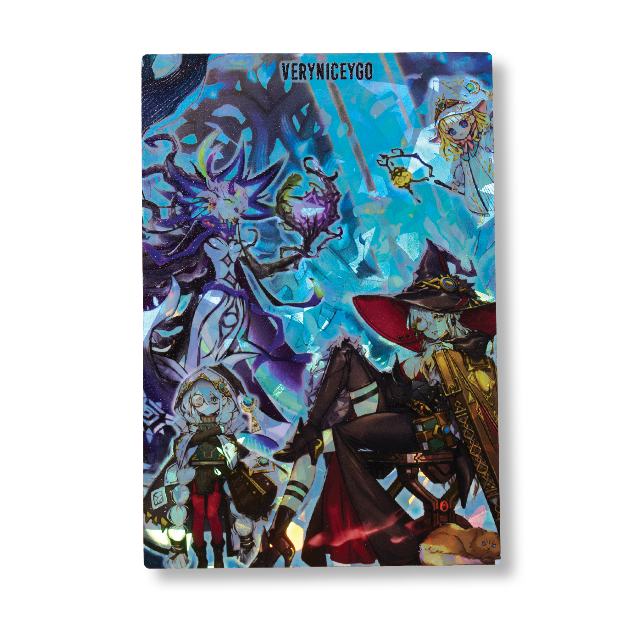 "WHITE FOREST" SHATTER FOIL FIELD CENTER