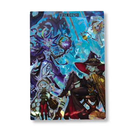 "WHITE FOREST" SHATTER FOIL FIELD CENTER