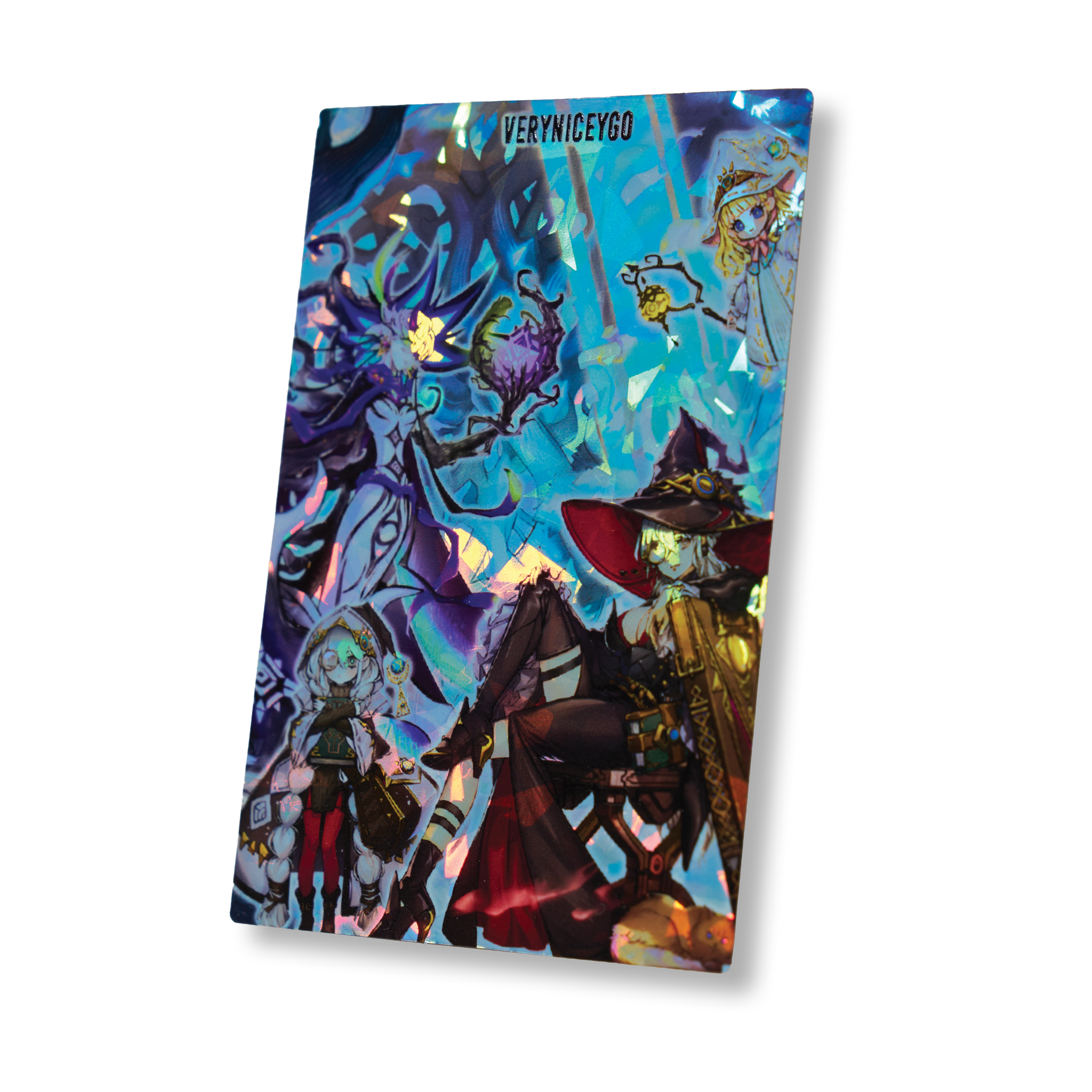 "WHITE FOREST" SHATTER FOIL FIELD CENTER