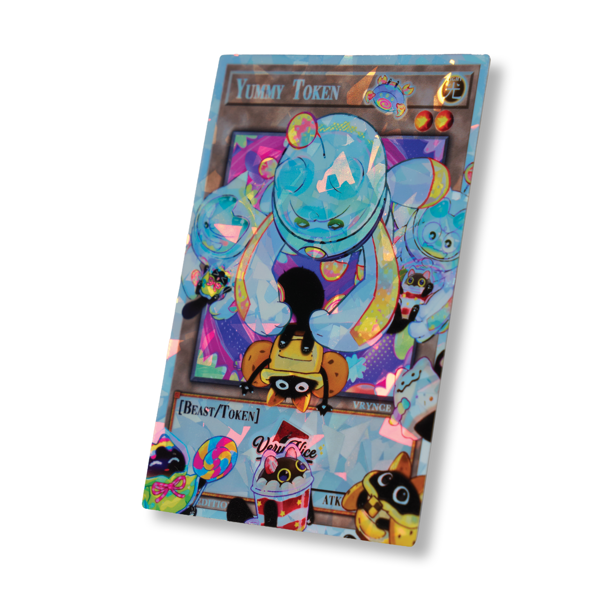 "YUMMY TOKEN" SHATTER FOIL