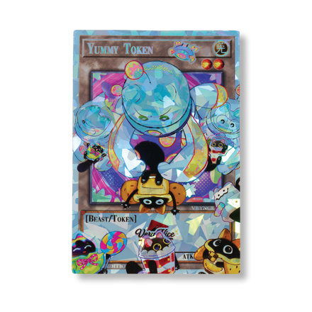 "YUMMY TOKEN" SHATTER FOIL